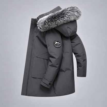 Melania | Parka Long avec Capuche Détachable