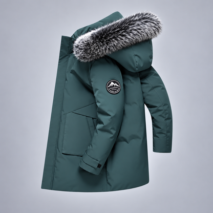 Melania | Parka Long avec Capuche Détachable