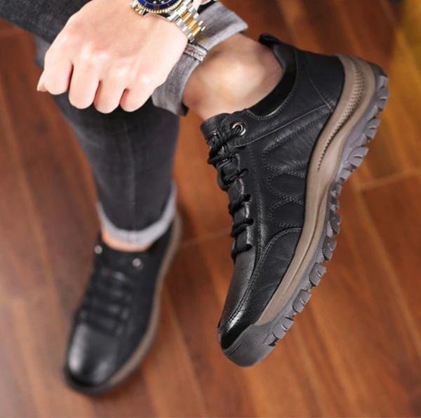 Claude | Les chaussures de marche en cuir