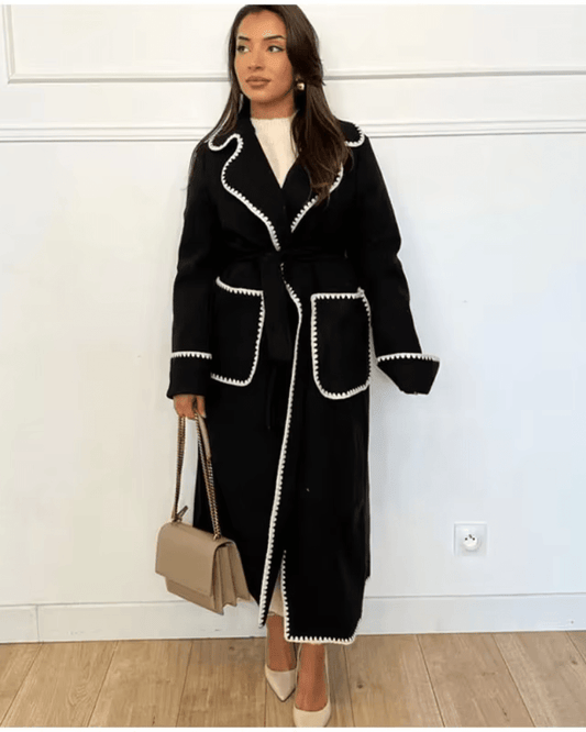 Esmée | Manteau Long Élégant