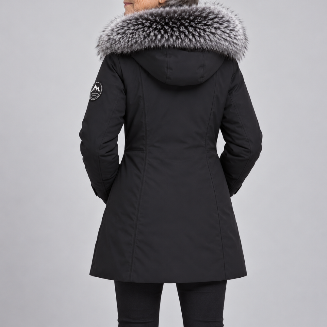 Melania | Parka Long avec Capuche Détachable