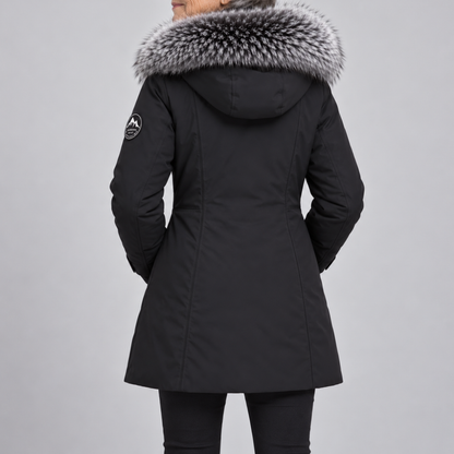 Melania | Parka Long avec Capuche Détachable