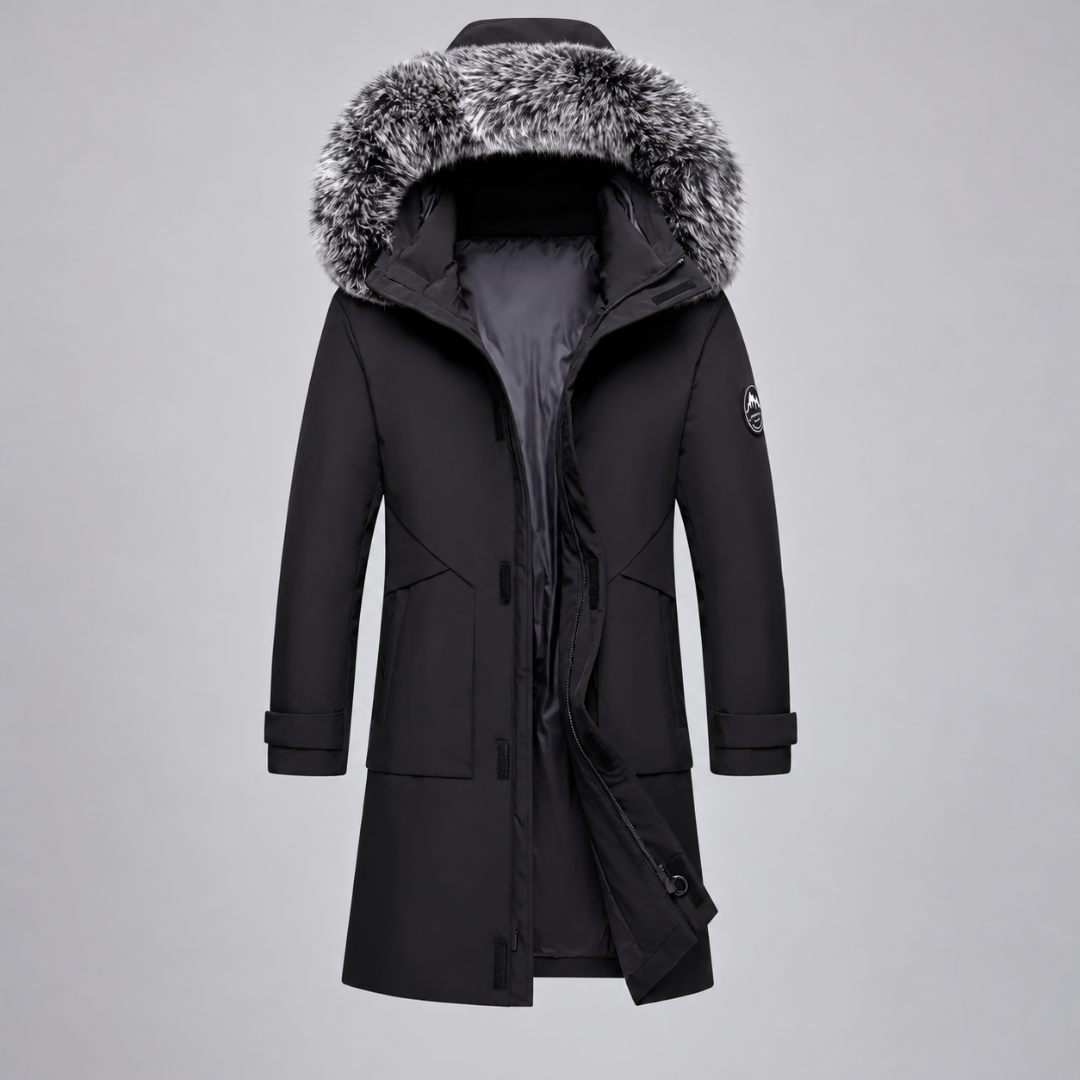 Melania | Parka Long avec Capuche Détachable