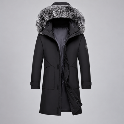 Melania | Parka Long avec Capuche Détachable