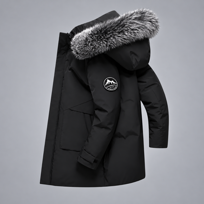 Melania | Parka Long avec Capuche Détachable