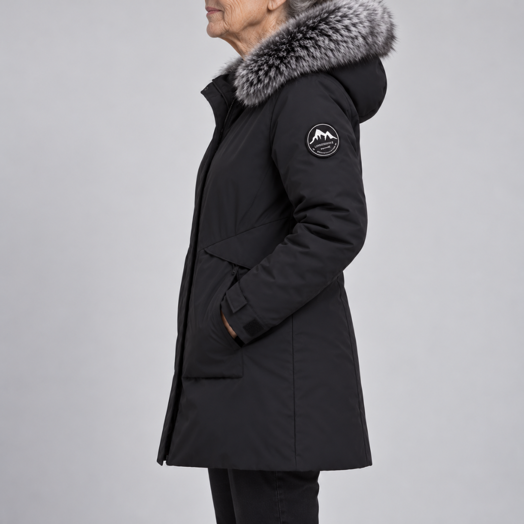Melania | Parka Long avec Capuche Détachable