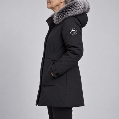 Melania | Parka Long avec Capuche Détachable